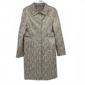 mac & jac Beige Gold Pea Coat | Womens 8